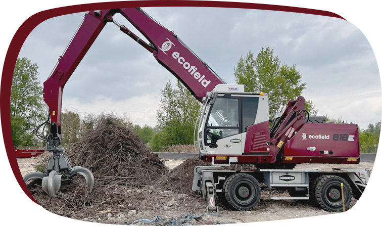 Ecofield : Transformation et valorisation des déchets de chantiers